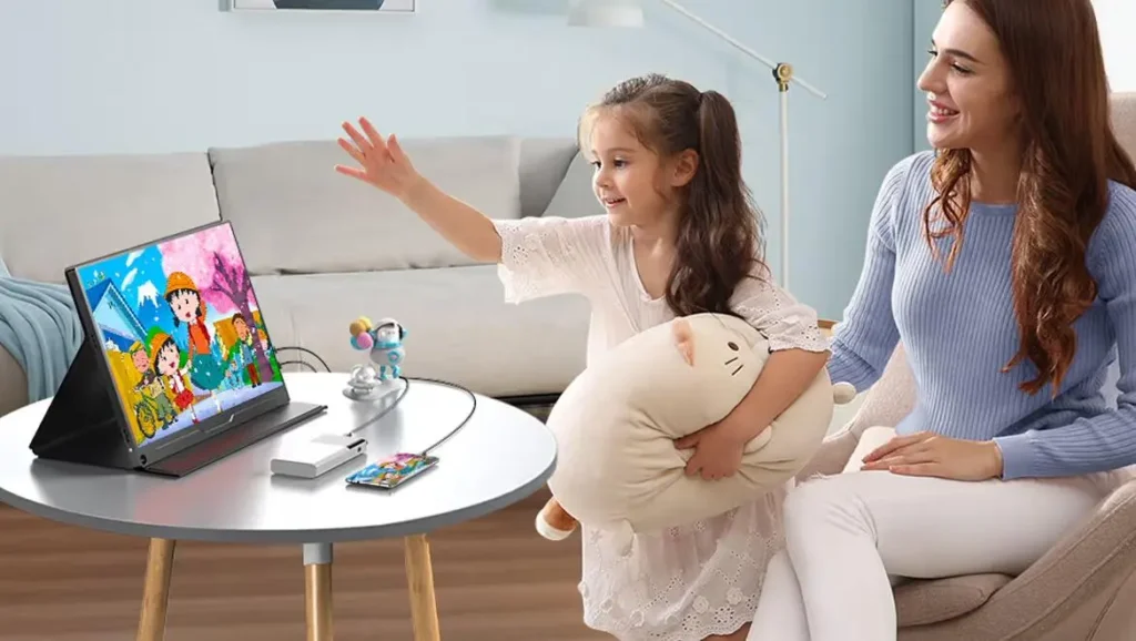 Dual-Screen Portable Monitors Showcase Special Moments - ONext