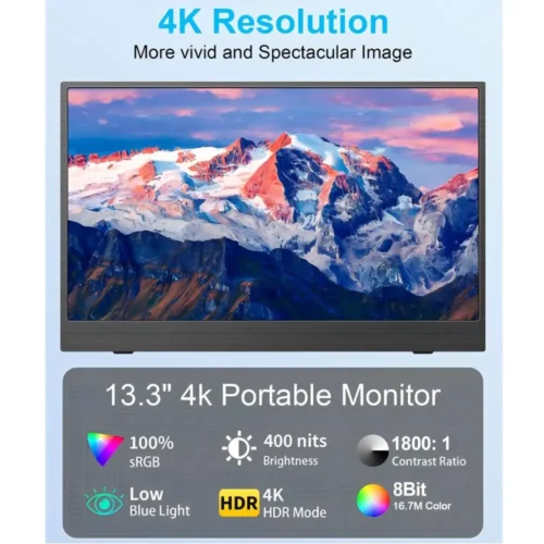 4K portable monitor