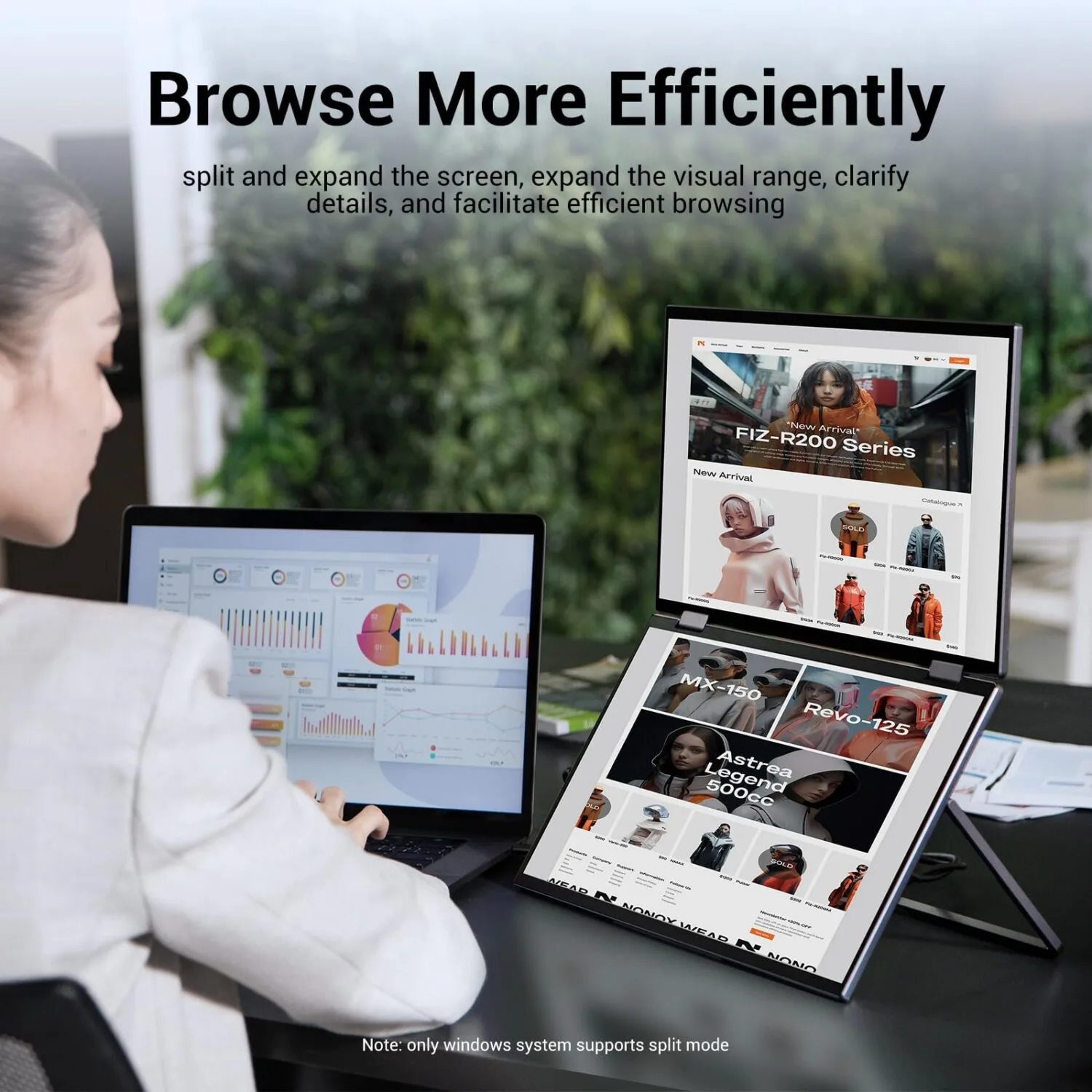 15.6″ Portable Dual Monitor