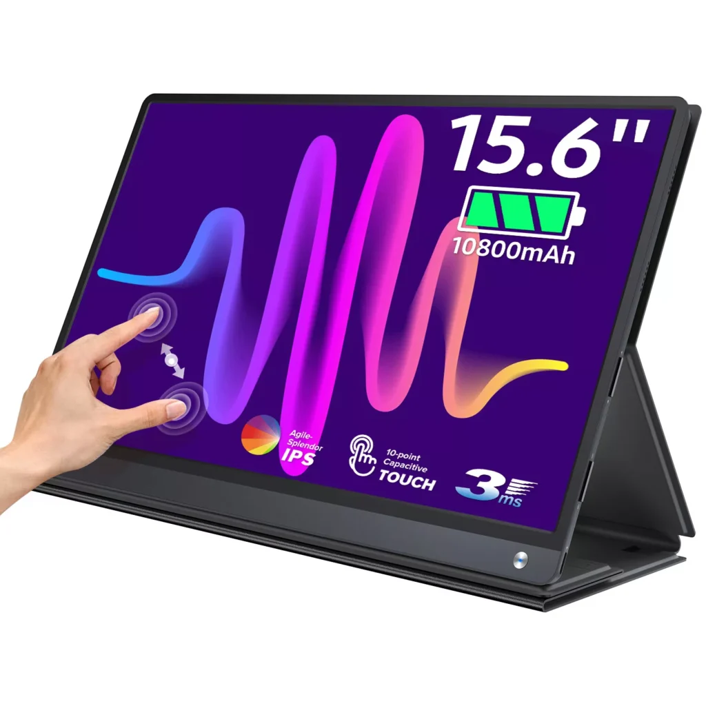 1080p portable touch screen monitor