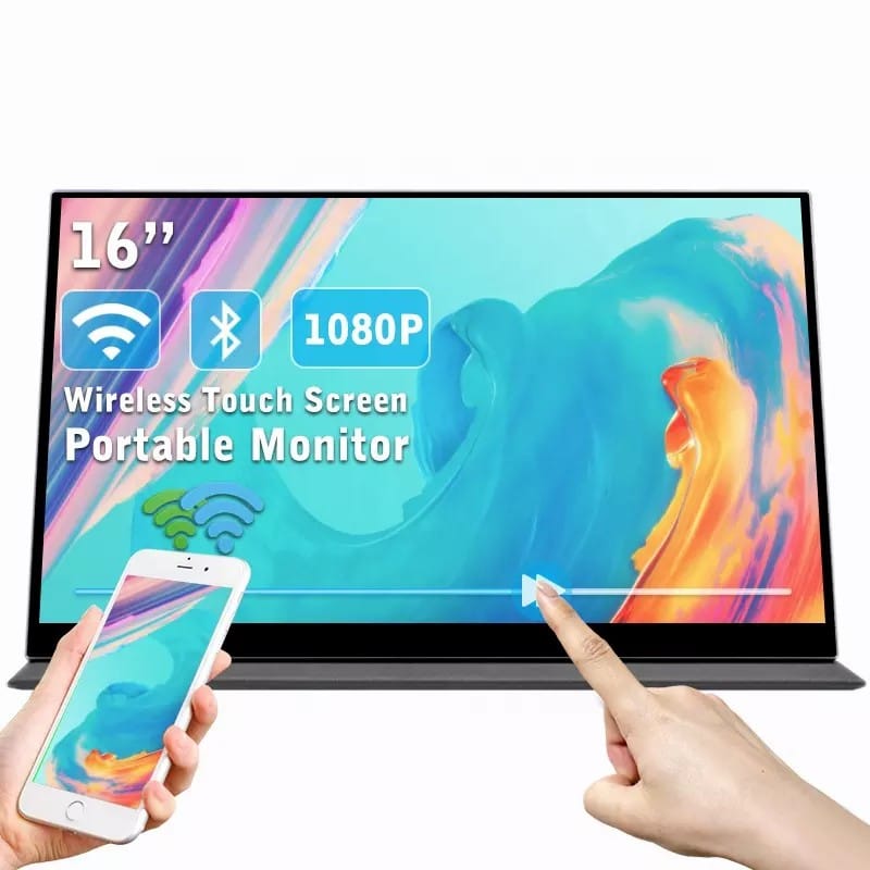 1080p portable touch screen monitor