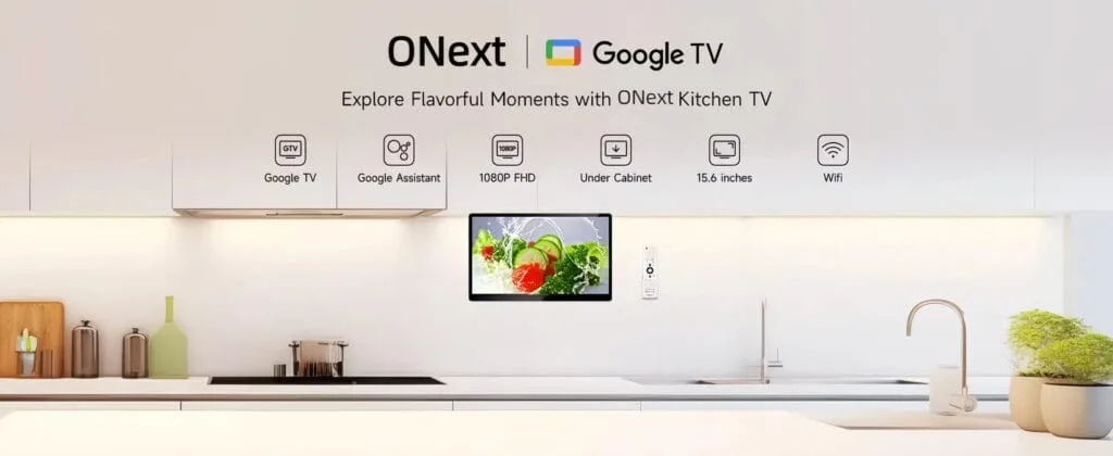 kitchen smart TV