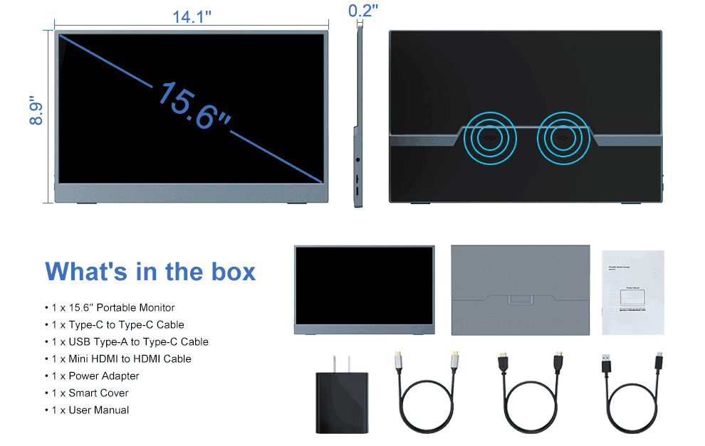 touch monitor for laptop