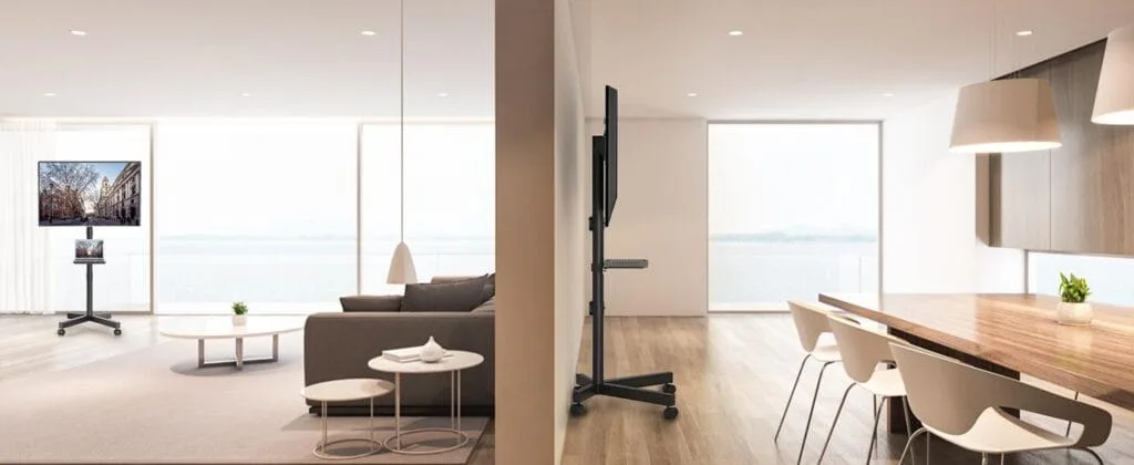smart tv on wheels