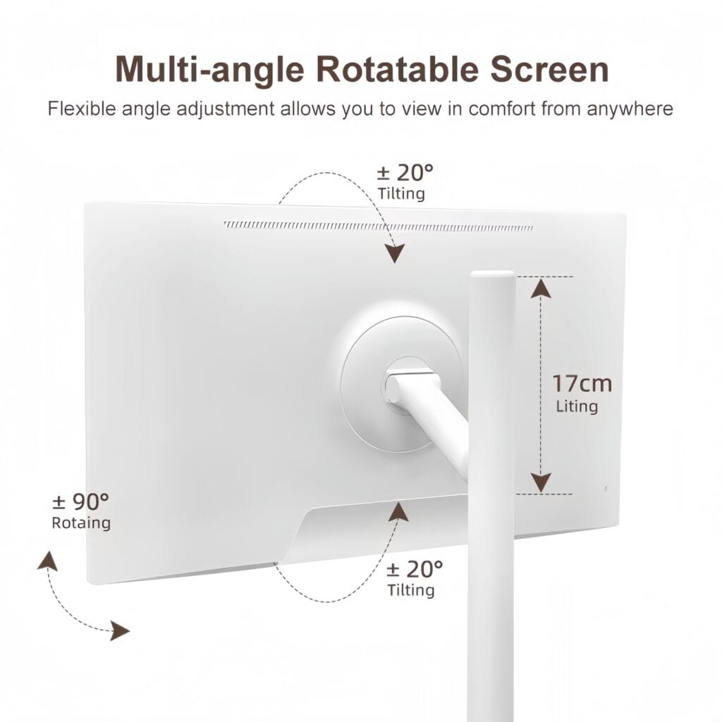 rolling screen tv