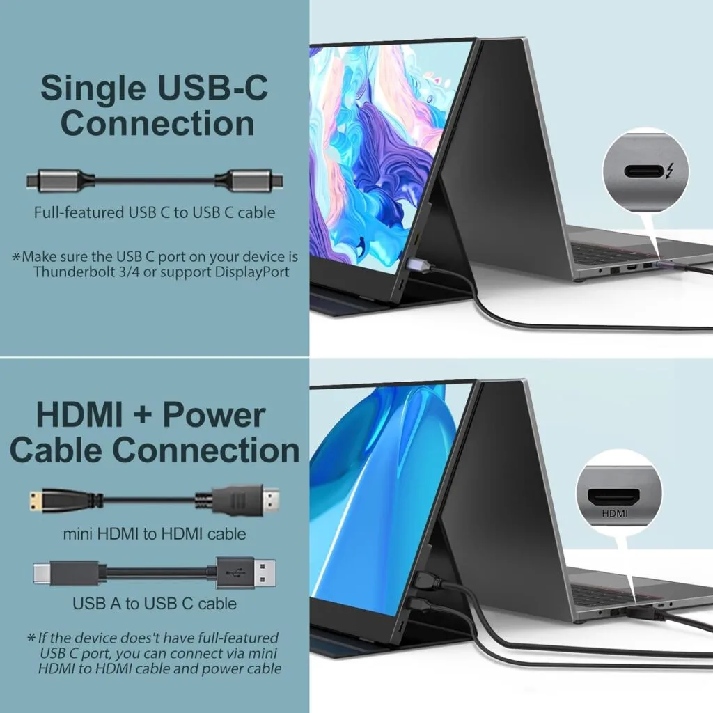 monitor with USB-C