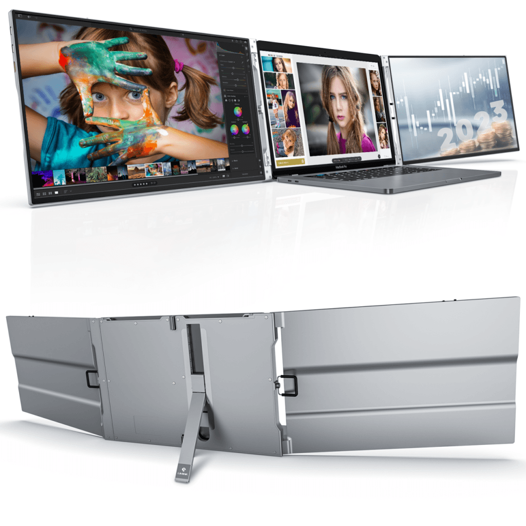 tri screen extender for laptop