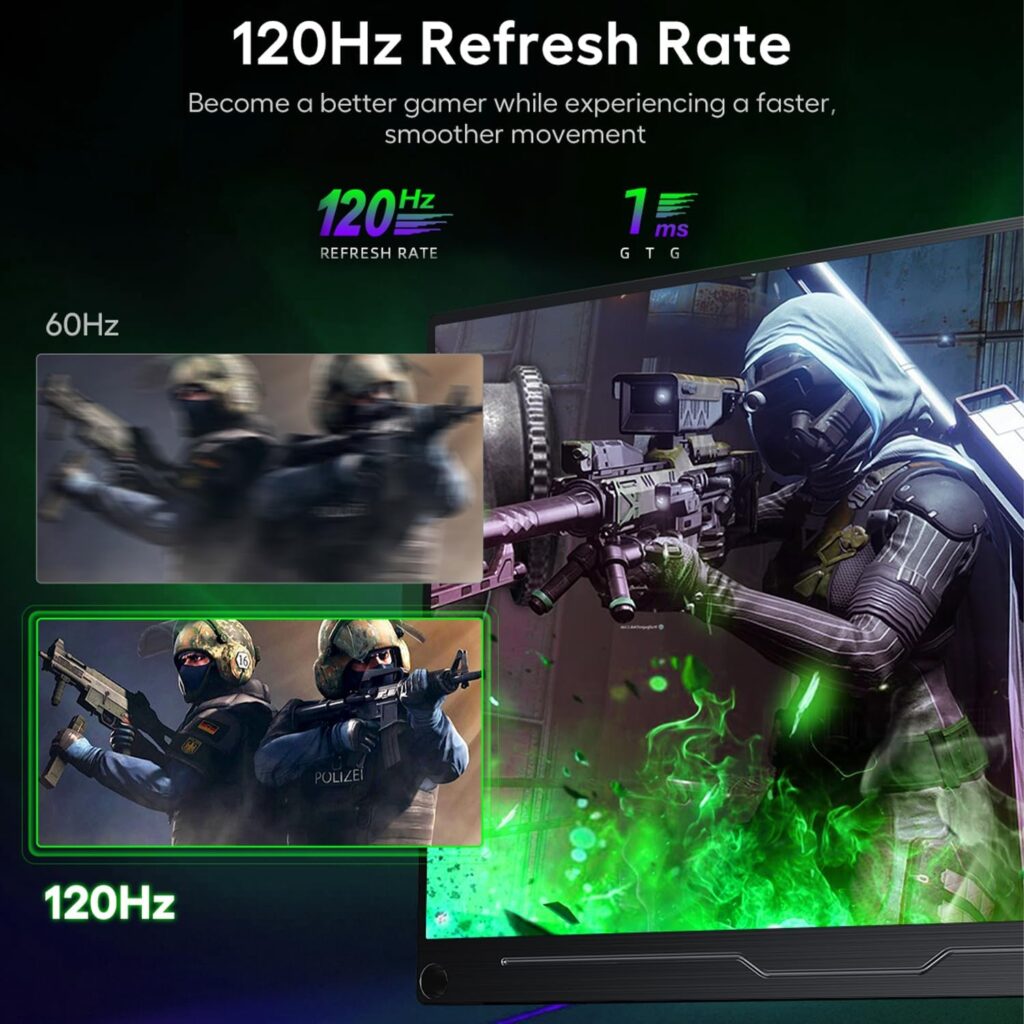 120Hz Portable Monitor