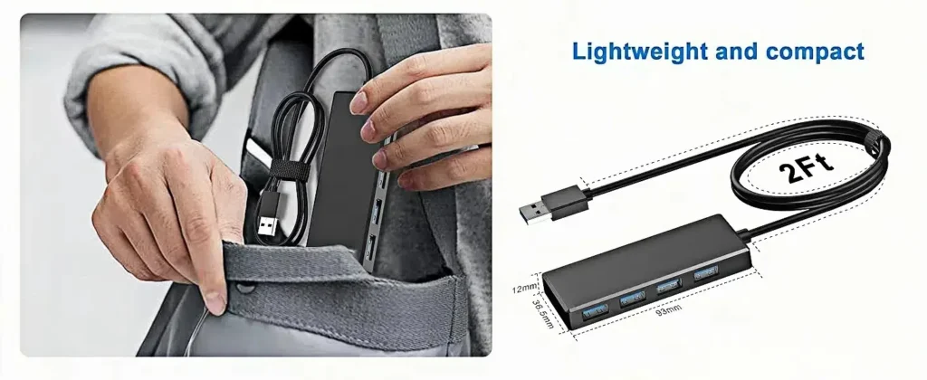 USB hub for laptop