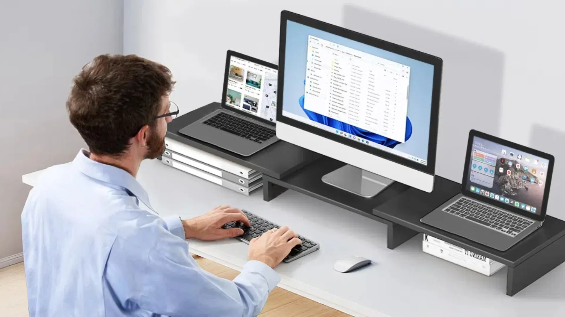 monitor stand computer