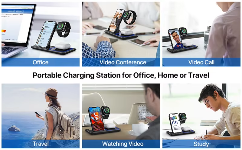 Portable Multifunctional Wireless Charger