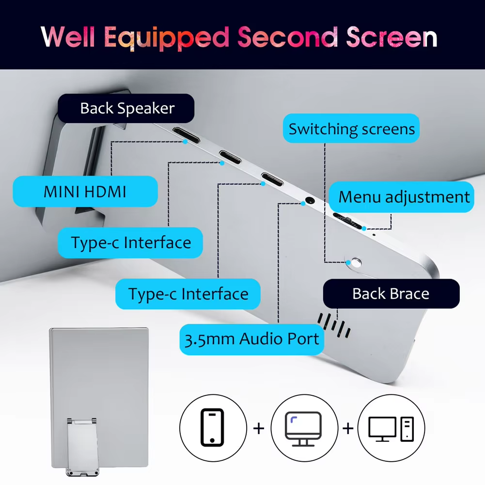 ONext Wireless screencasting portable monitors