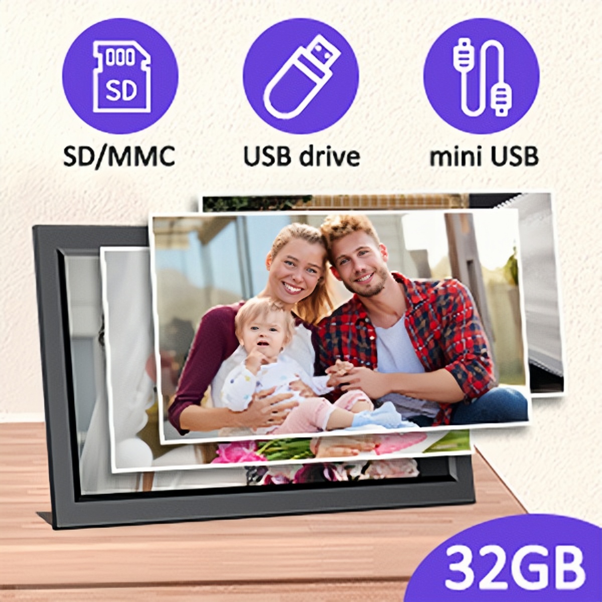 32GB BUILT-IN & 32GB EXTENDED MEMORY 