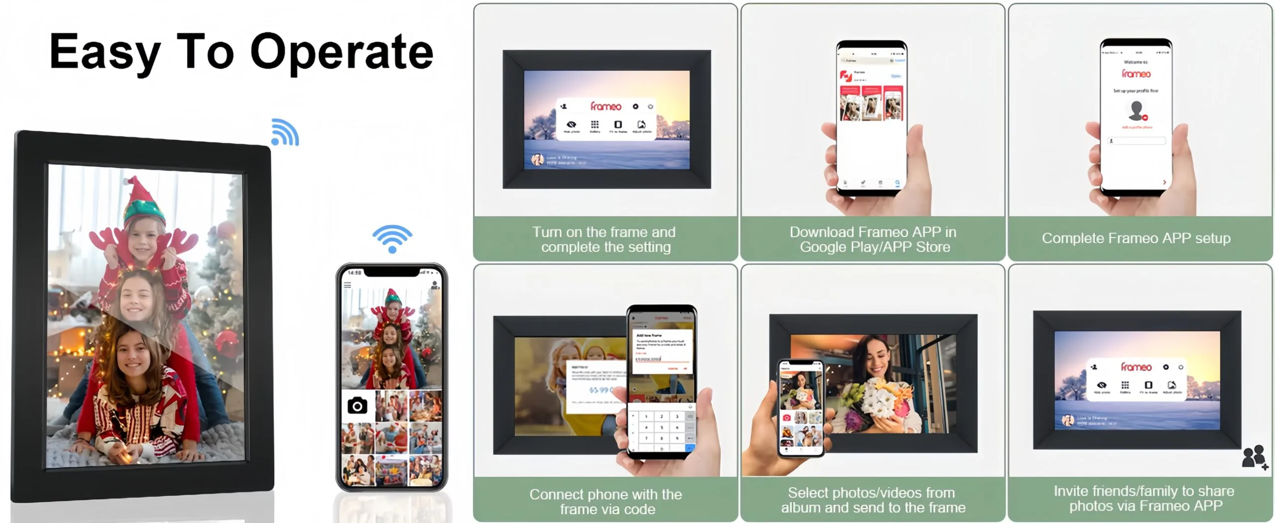 8" Digital Picture Frame