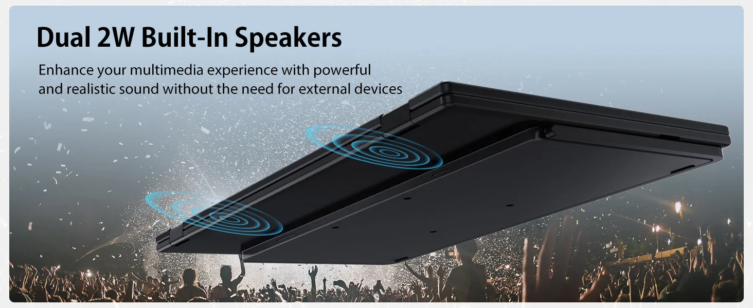 Rich Sound Built Right In